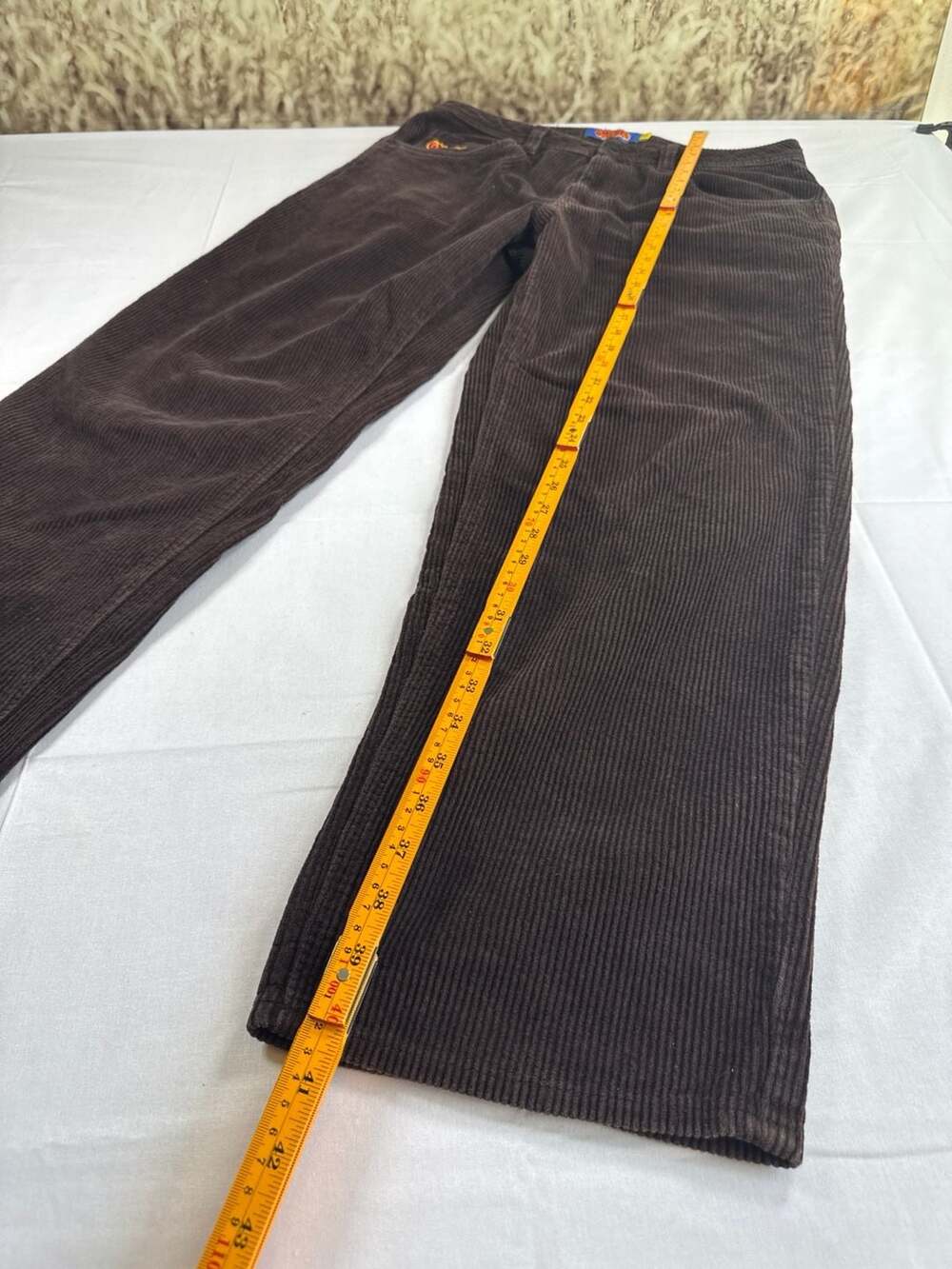Empyre Skate Java Brown Relax Fit Corduroy Pants - Picture 2 of 5